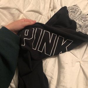 PINK yoga tights size small